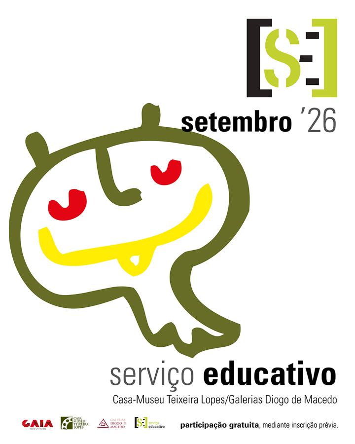 Cartaz: Serviço Educativo CMTL/GDM | setembro '26
