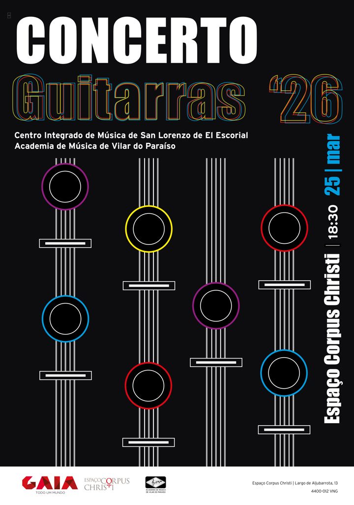 Cartaz: Concerto de Guitarra