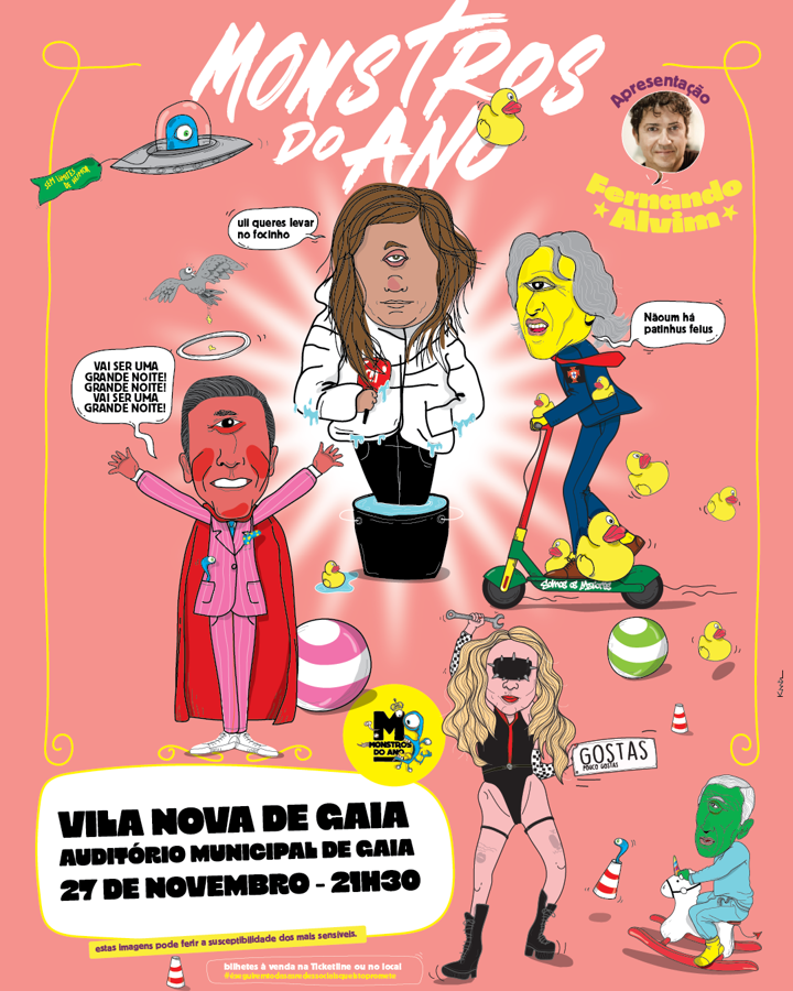 Cartaz: Monstros do Ano