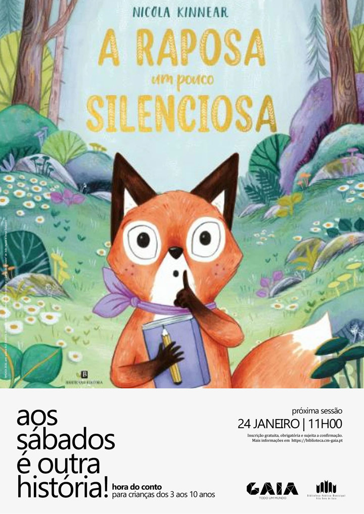Cartaz: A Raposa um pouco silenciosa