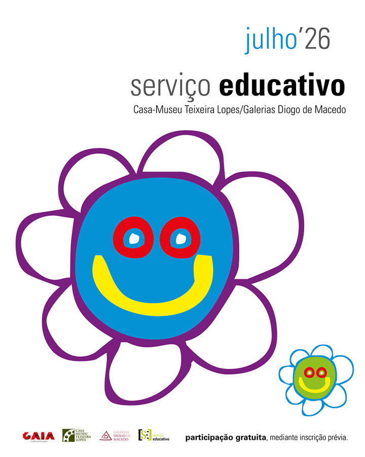 Cartaz: Serviço Educativo CMTL/GDM | julho '26