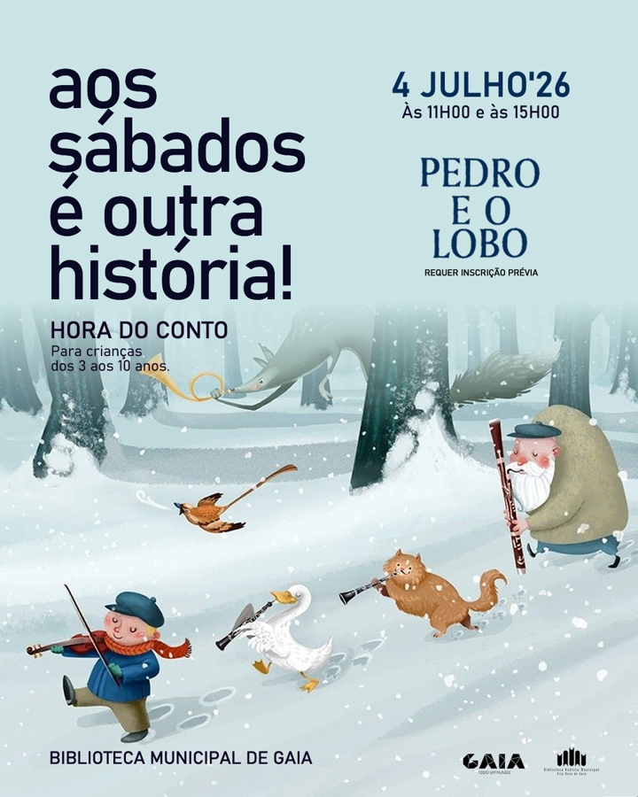 Cartaz: "Pedro e o Lobo" de Sergei Prokofiev