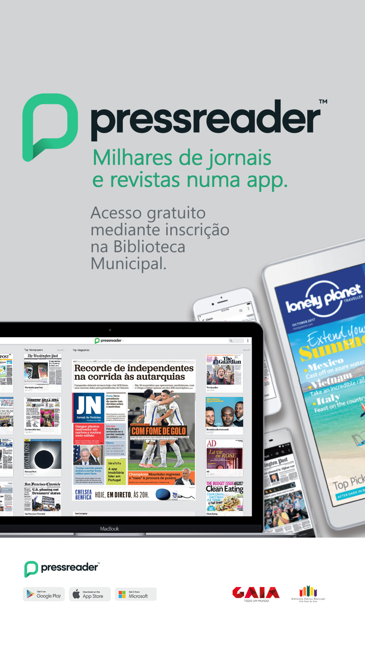 Cartaz: PressReader