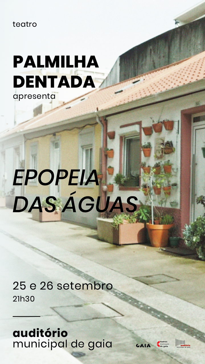 Cartaz: "Epopeia das Águas"